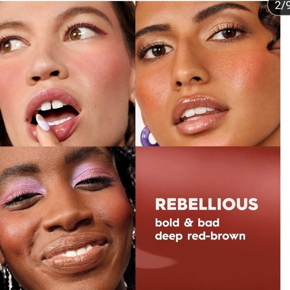 New Urban Decay Hydromaniac Dewy Liquid Blush Rebellious - Picture 6 of 12